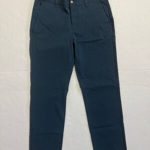 Bonobos‎ Pants Mens Size 31x32 Blue Tailored Chino  Straight Leg Trousers Preppy